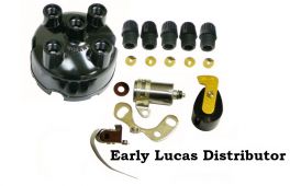 Distributor Ignition Tune up Kit Ferguson Tractor - Lucas Distributor Early
